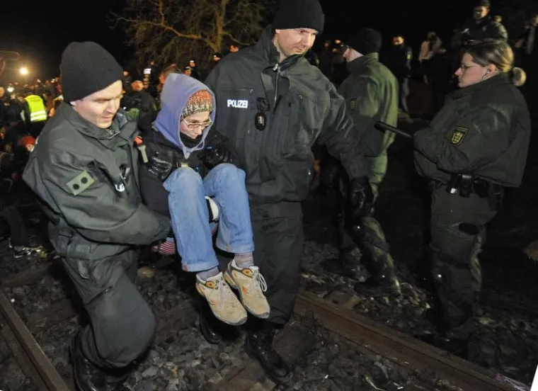PXL nuklearni otpad prosvjed njemačka PXL nuklearni otpad prosvjed njemačka