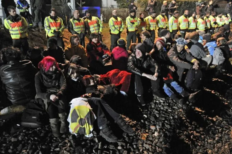 PXL nuklearni otpad prosvjed njemačka PXL nuklearni otpad prosvjed njemačka