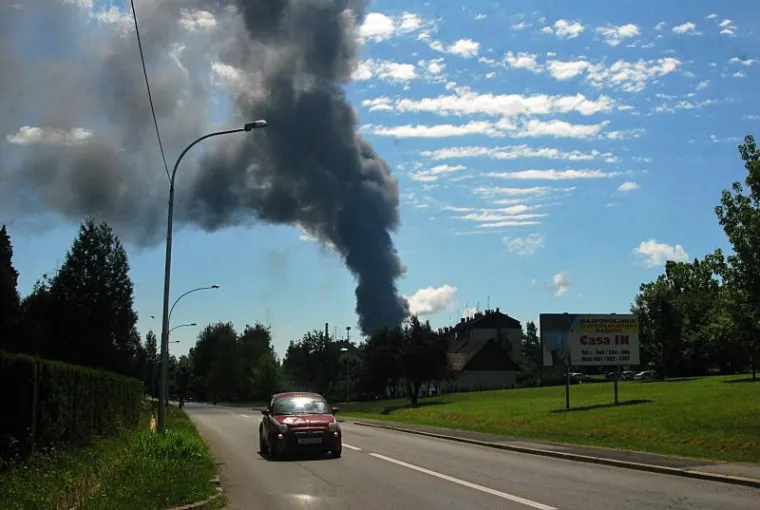 Sisačka rafinerija, požar Sisačka rafinerija