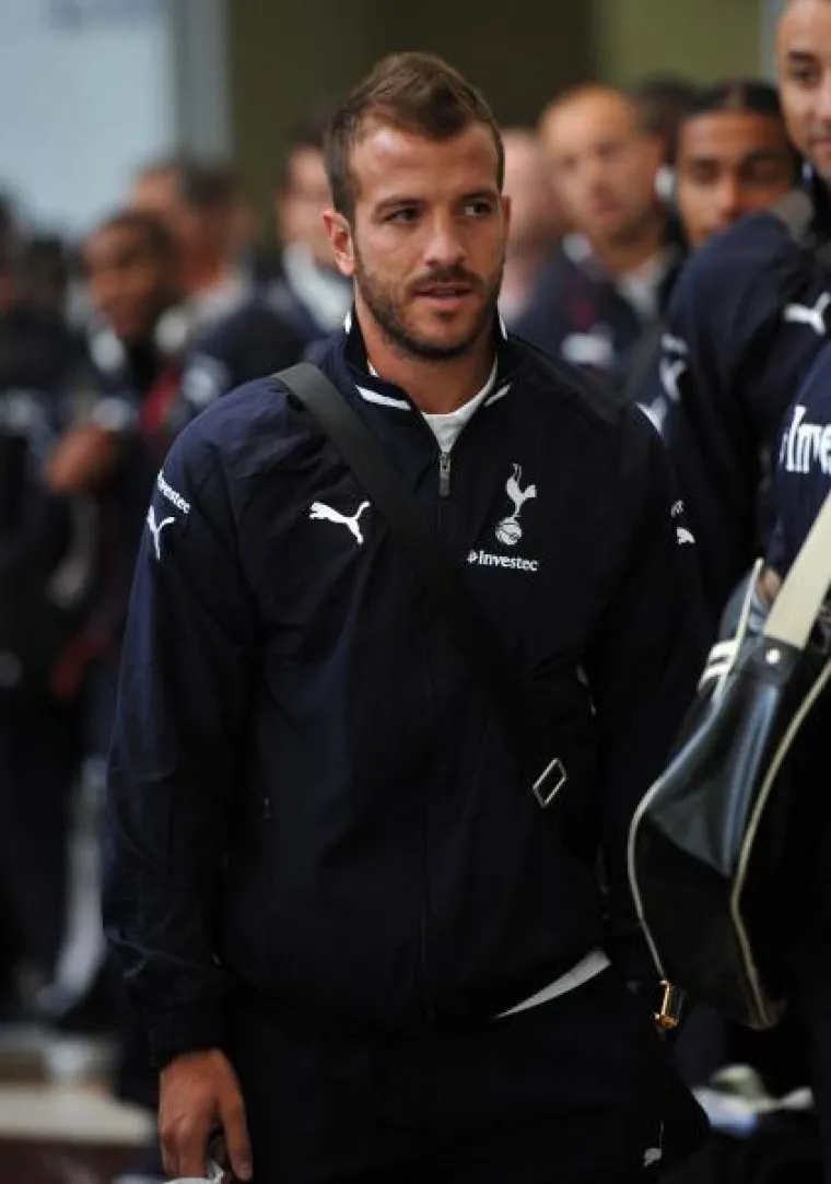 Raffael van der Vaart u zračnoj luci u Johannesburgu