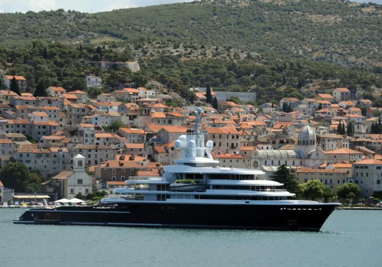 &Scaron;ibenski kanal na knap za Abramovičevu jahtu