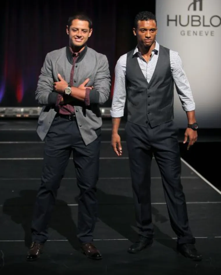 Nogometaši na modnoj pisti