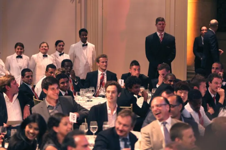 Nogometaši na modnoj pisti