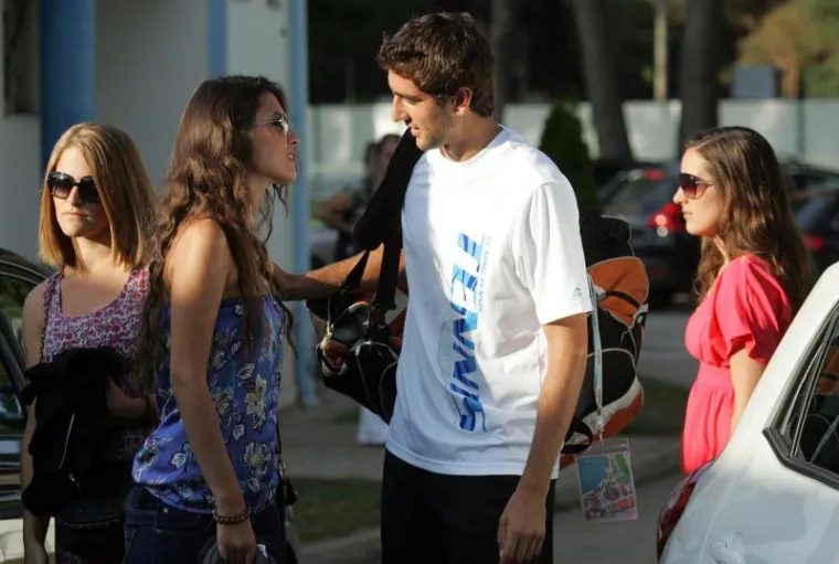 Čilić uživao u sočnim poljupcima