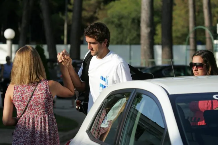 Čilić uživao u sočnim poljupcima