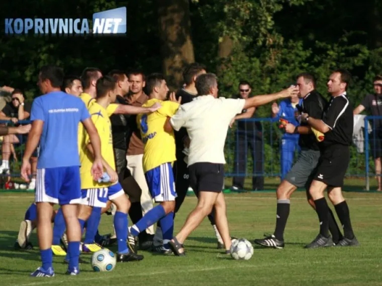 Napad na suca u županijskoj ligi