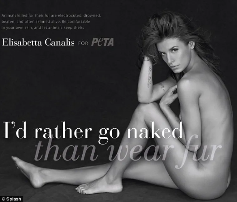 Elisabetta Canalis gola se bori za prava životinja