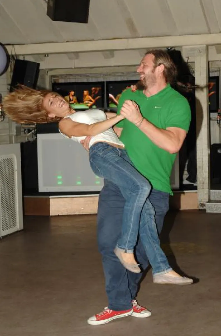 Poljski bacač kugle Tomasz Majewski jue rasturao na plesnom podiju.