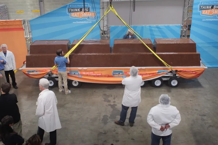 Divovskom čokoladom do rekorda