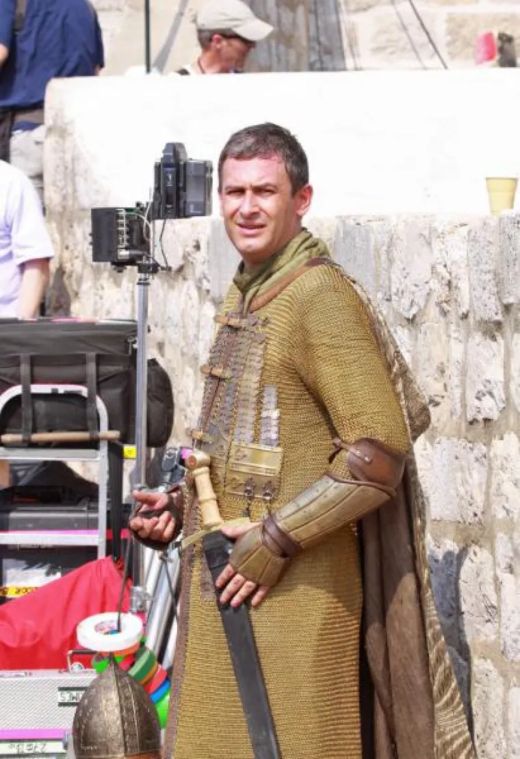 Giuliano na snimanju 'Igri prijestolja'