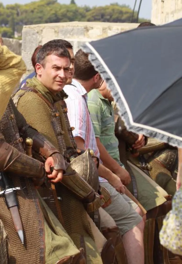 Giuliano na snimanju 'Igri prijestolja'