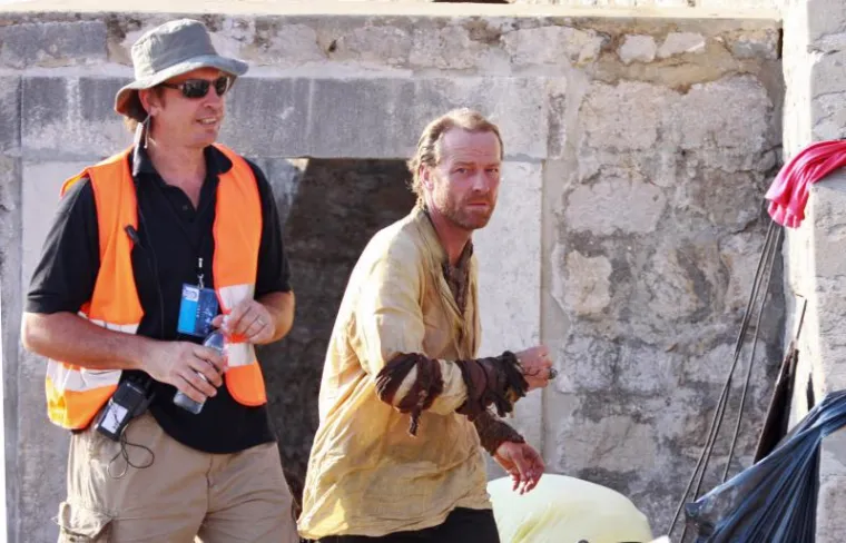 Giuliano na snimanju 'Igri prijestolja'