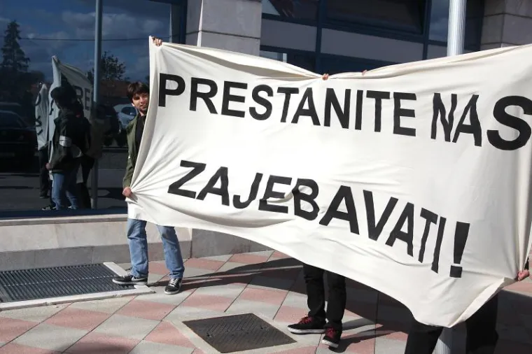 Studenti i studentice poslali jasnu poruku Vladi