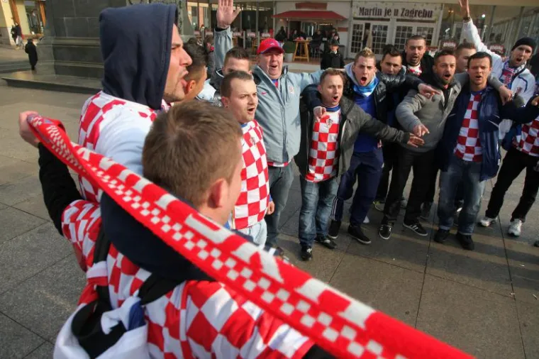 Hrvatski navijači već slave na ulicama