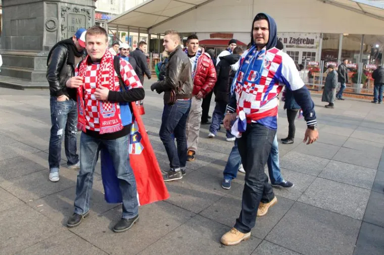 Hrvatski navijači već slave na ulicama
