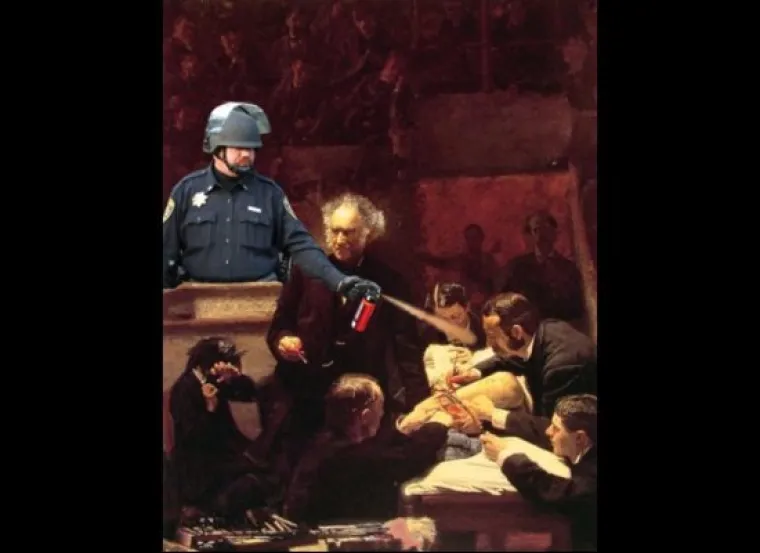 Brutalni policajac postao dio umjetnosti