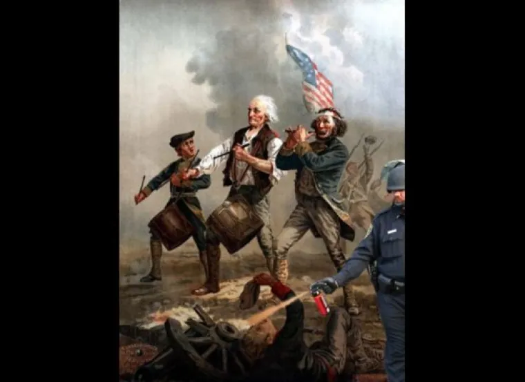 Brutalni policajac postao dio umjetnosti