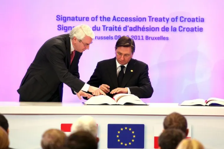 EU dočekala Hrvatsku ra&scaron;irenih ruku