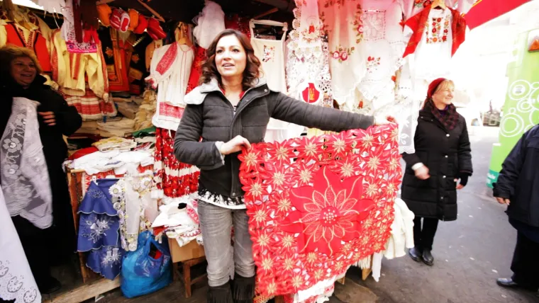 Kumica Nina na Dolcu prodavala stolnjake