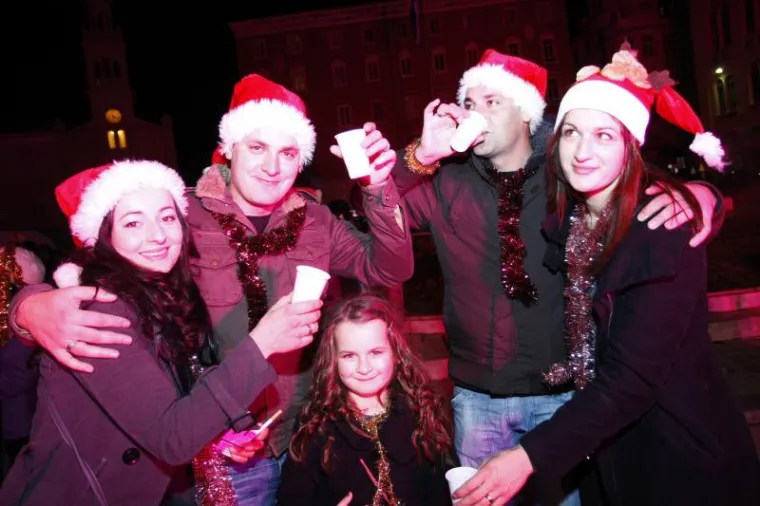 Pogledajte kako su Hrvati dočekali Novu 2012.