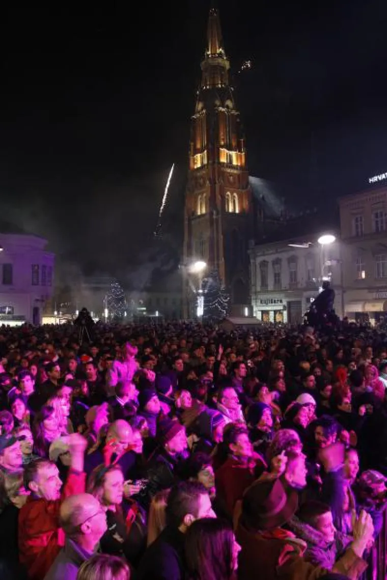 Pogledajte kako su Hrvati dočekali Novu 2012.