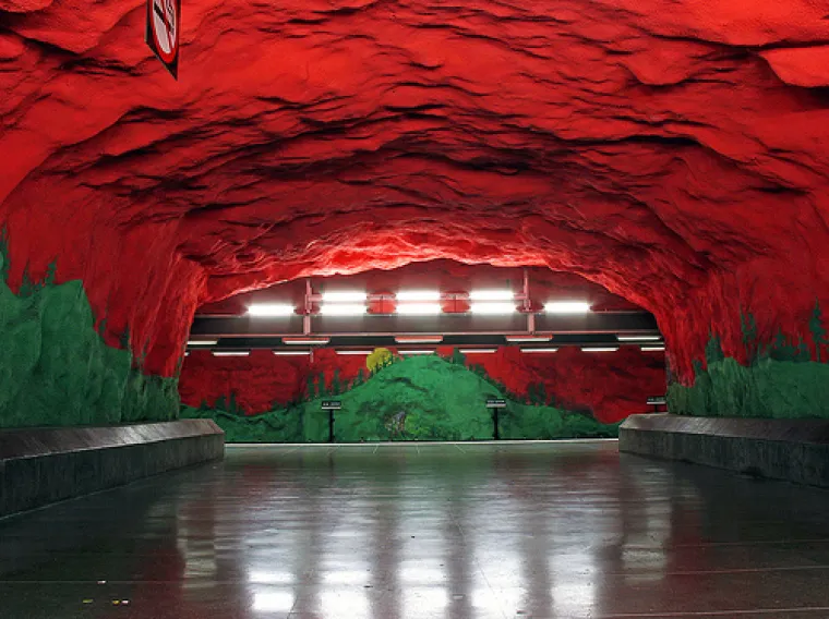 Čarobna umjetnička izložba pod zemljom!