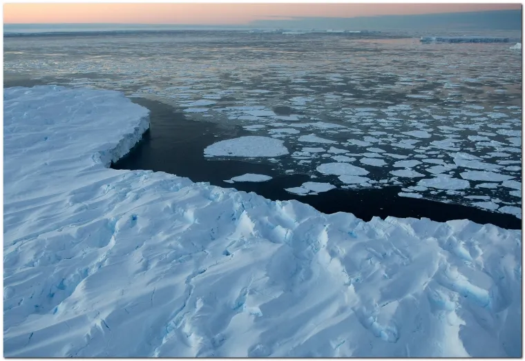Antarktik, globalno zagrijavanje, led zagrijavanje