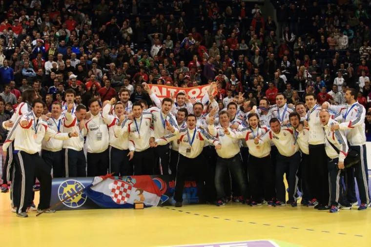 Hrvatska slavila usred Beograda