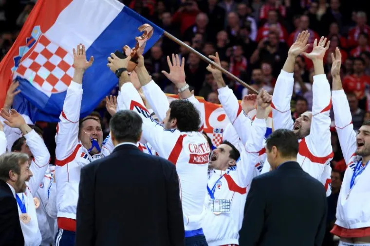 Hrvatska slavila usred Beograda
