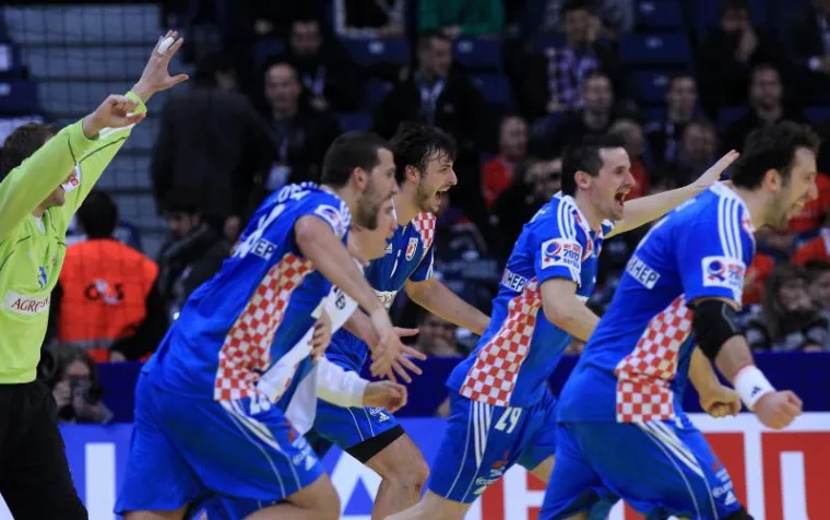 Hrvatska slavila usred Beograda