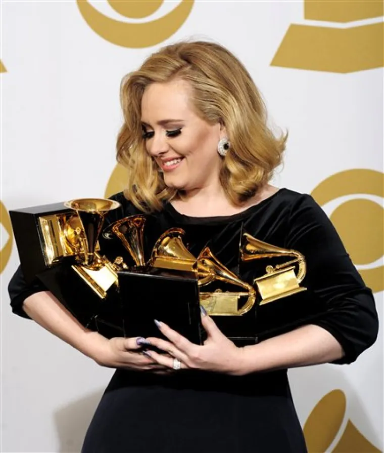 Adele potukla konkurenciju i slavila sa šest Grammya