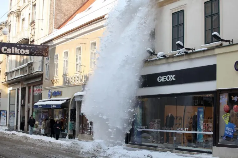 Opasnost iz vedra neba zaprijetila Zagrepčanima