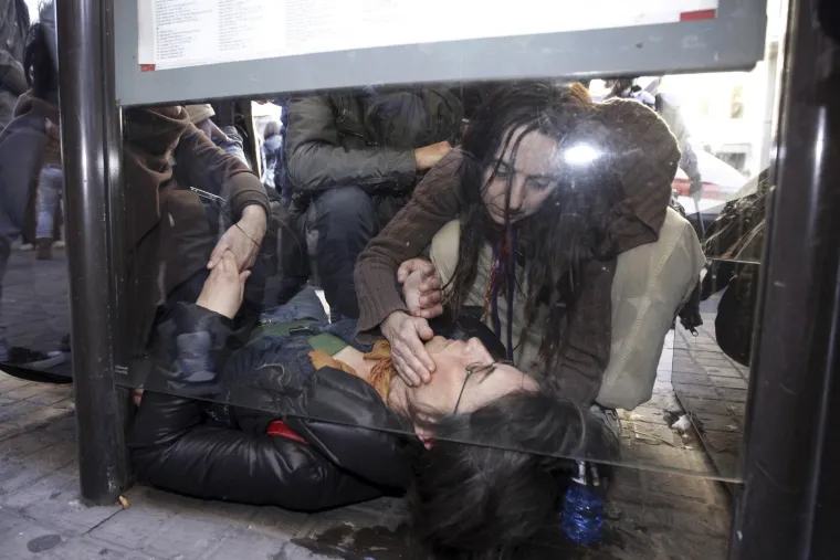 Policijska brutalnost na djelu