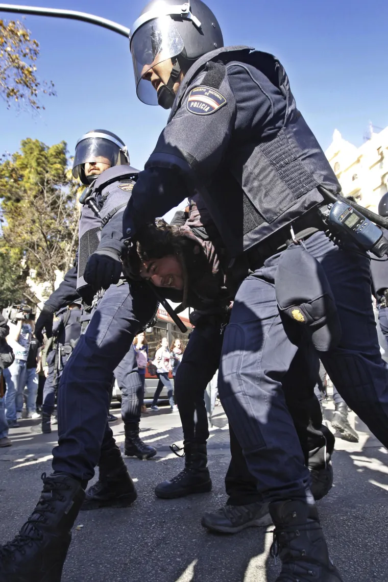 Policijska brutalnost na djelu