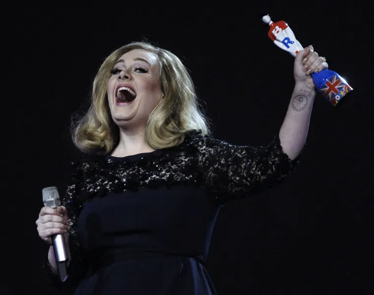 Adele trijumfirala na dodjeli Brit Awards