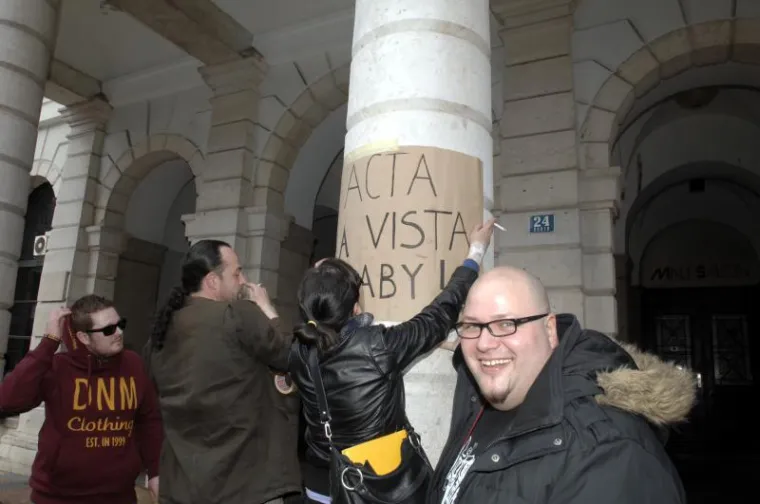 Prosvjed protiv ACTA-e u Hrvatskoj