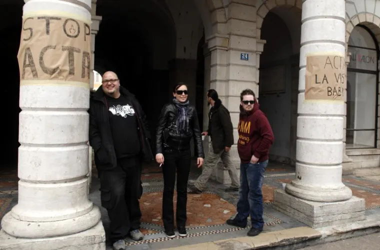 Prosvjed protiv ACTA-e u Hrvatskoj