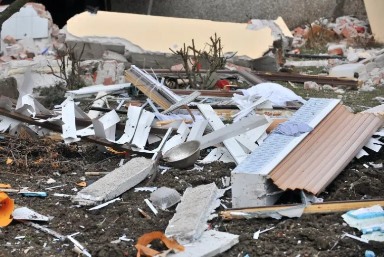 Silovita eksplozija uni&scaron;tila kuću u Varaždinu