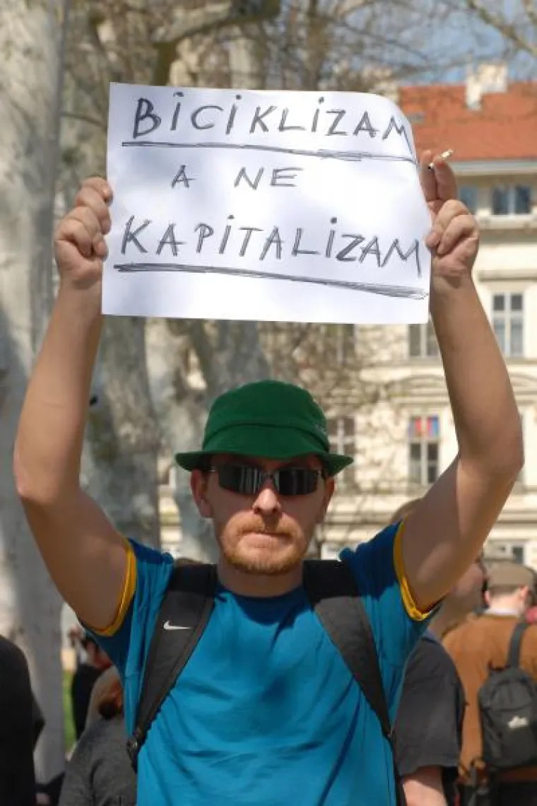 Hrvati prosvjedovali protiv kapitalizma