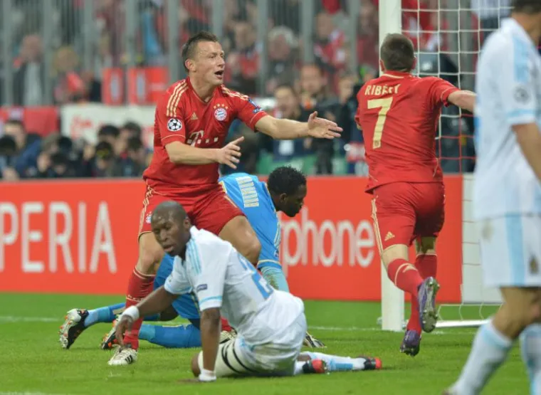 Ivici Oliću je za prvi gol asistirao Francuz Ribery