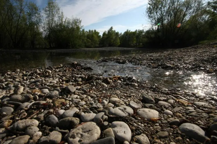 Presušilo malo zagrebačko 'more'