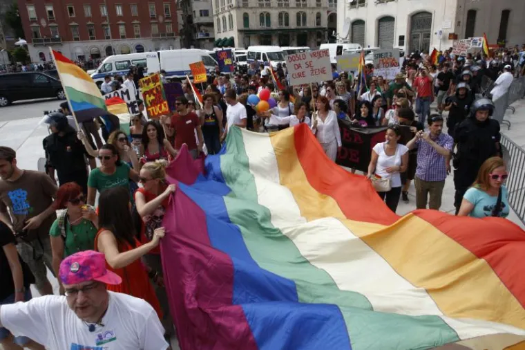 Parada ponosa u Splitu