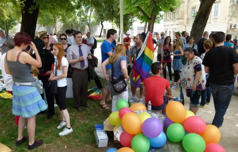 Parada ponosa u Splitu