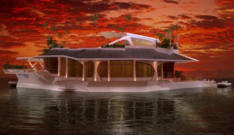 Ljetujte na luksuznom 'plutajućem otoku'