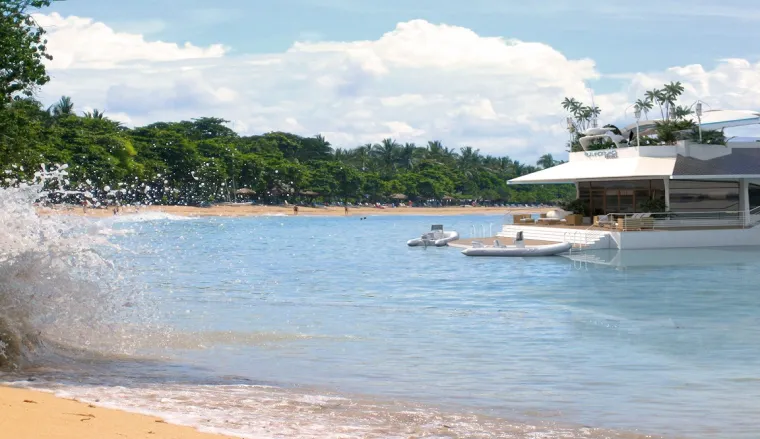 Ljetujte na luksuznom 'plutajućem otoku'