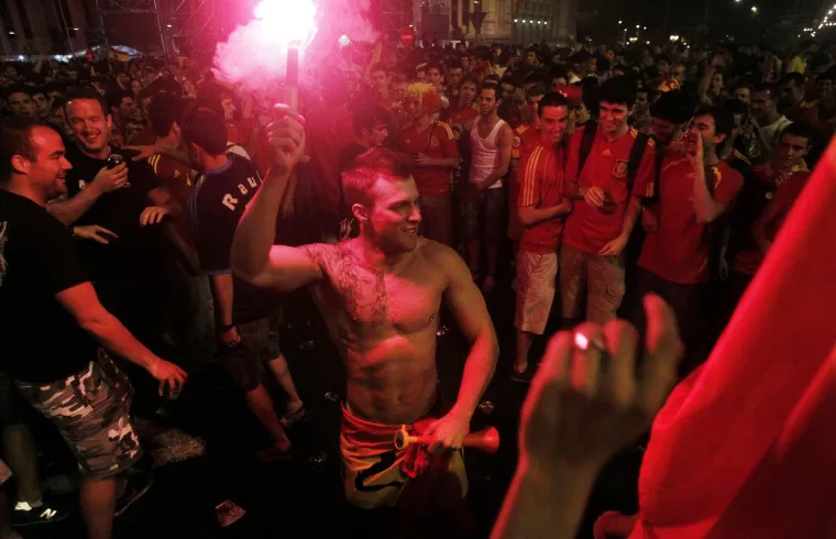 Vatreno slavlje Španjolki i Španjolaca