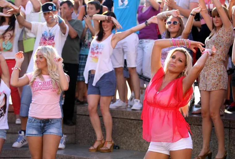 Severina na Trgu snimala novi spot