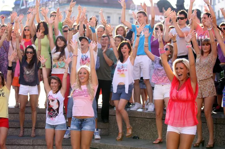 Severina na Trgu snimala novi spot