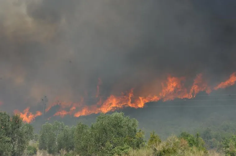 Veliki požar bjesni kod Vodica