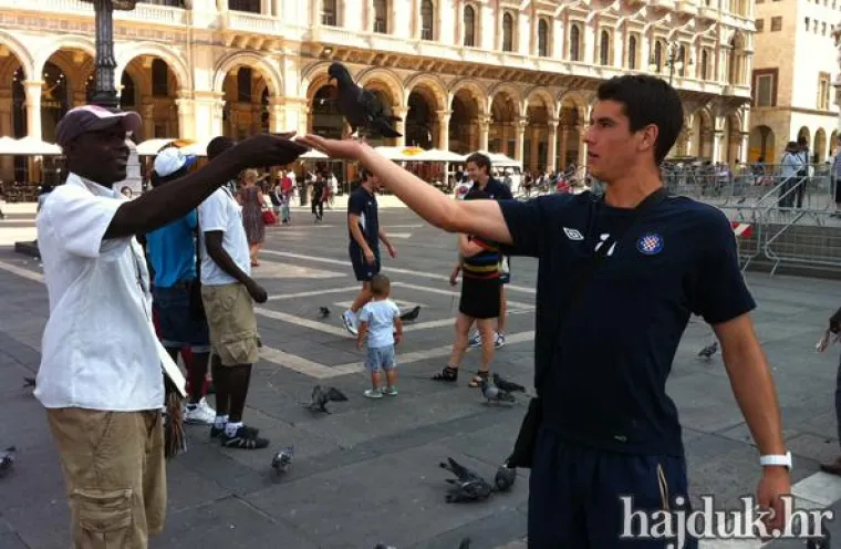 Hajdukovci u Milanu kao na izletu
